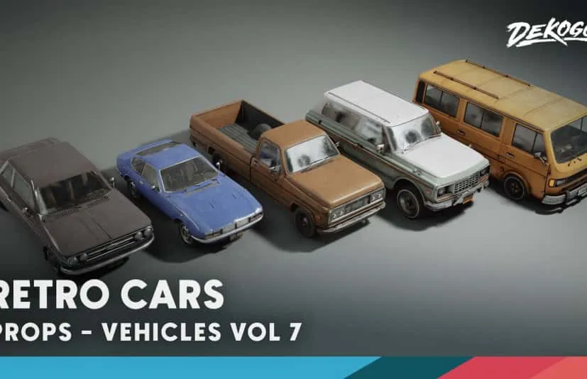 车辆 第7卷 - 复古汽车 - Vehicles VOL.7 - Retro Cars