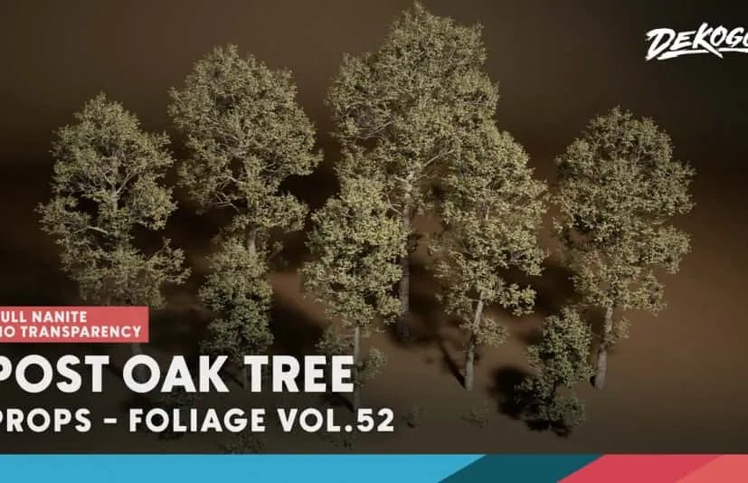 叶子 第52卷 - 橡树 - Foliage VOL.52- Post Oak Tree