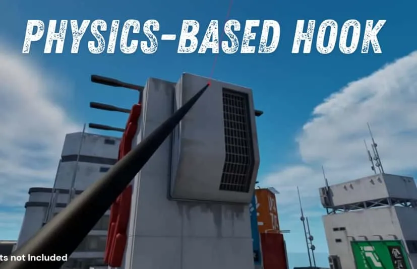 抓钩系统(含物理) - Grappling Hook System (with Physics)