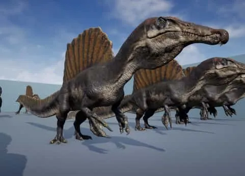 恐龙棘龙 - Dinosaur Spinosaurus