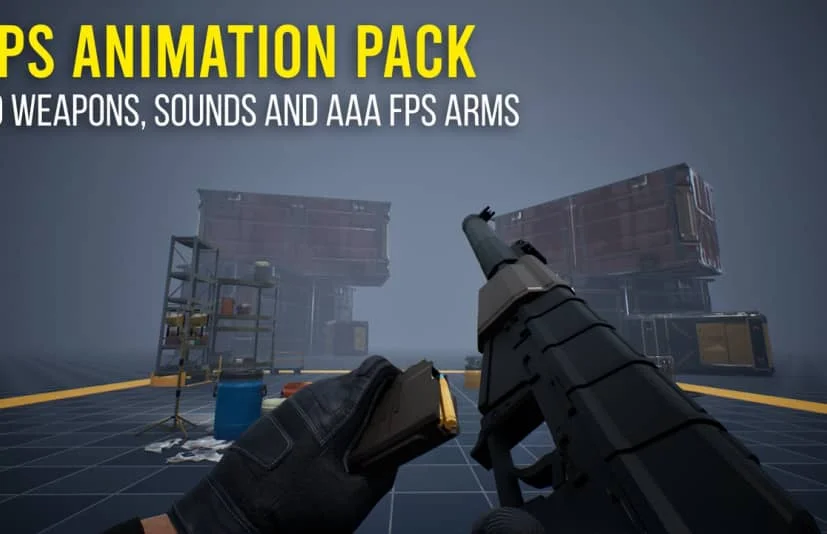 第一人称射击动画插件 FPS Animation Pack Ultimate