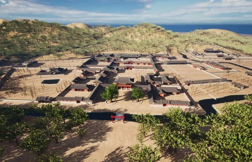 韩国古风院子建筑场景 - KCISA - HWASEONG HAENGGUNG Ver.2024
