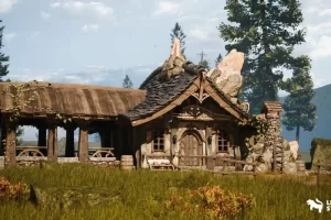 卡通水晶工艺环境 Crystals and Crafting Environment