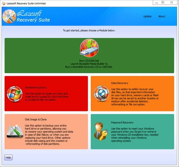 Lazesoft Recovery Suite 5.3.0.1 Unlimited Edition