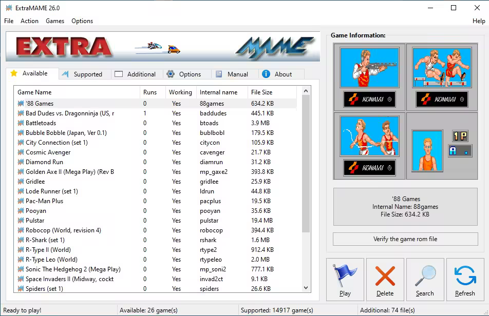 ExtraMAME 26.8 x64 Multilingual
