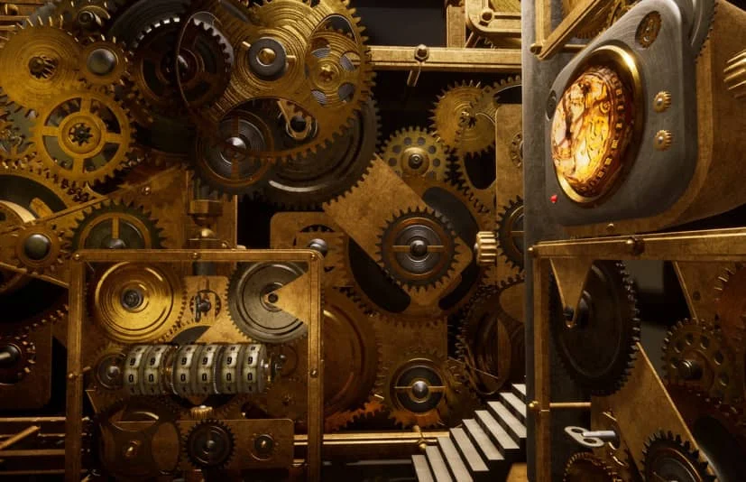 机械齿轮 STEAMPUNK-PARTS-MACHINES-GEAR-INDUSTRY