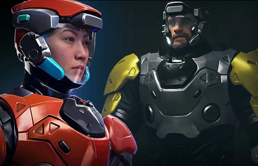 科幻军队士兵部队角色模型 SciFi Troopers Set