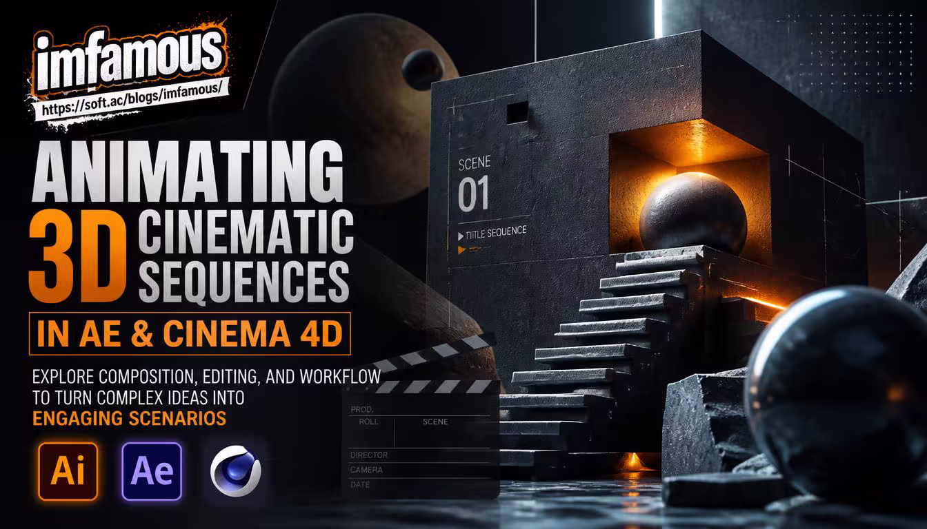 Domestika – Animating 3D Cinematic Sequences in AE and Cinema 4D