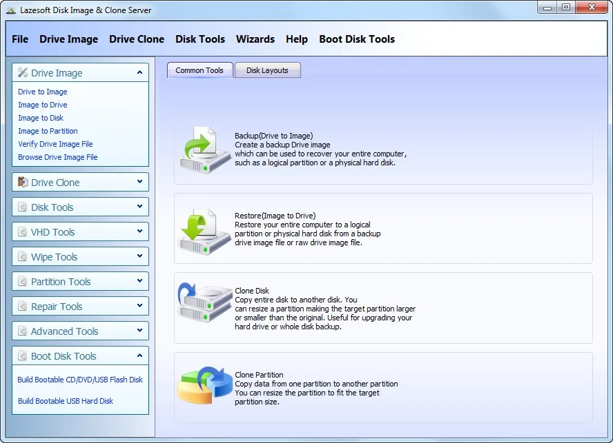 Lazesoft Disk Image and Clone 5.3.0.1 Professional / Server Edition