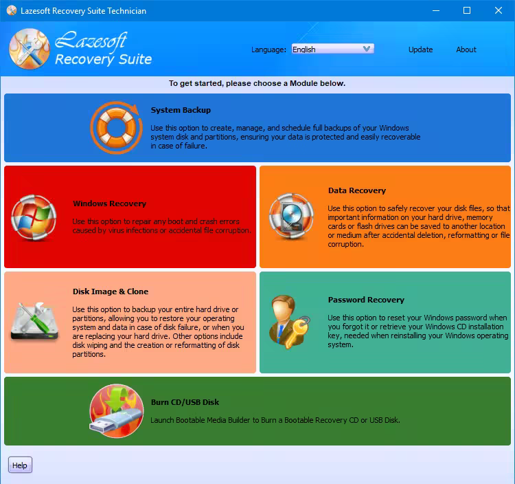 Lazesoft Recovery Suite 5.3.0.1 Technician Edition