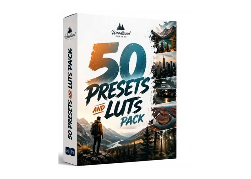 Woodland Presets 50款预设与LUT调色预设包 电影色彩摄影后期