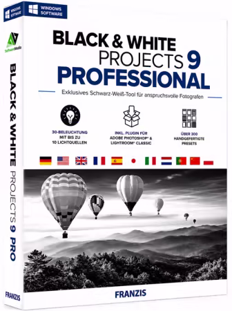 Franzis BLACK & WHITE Professional 9.34.04489 Multilingual