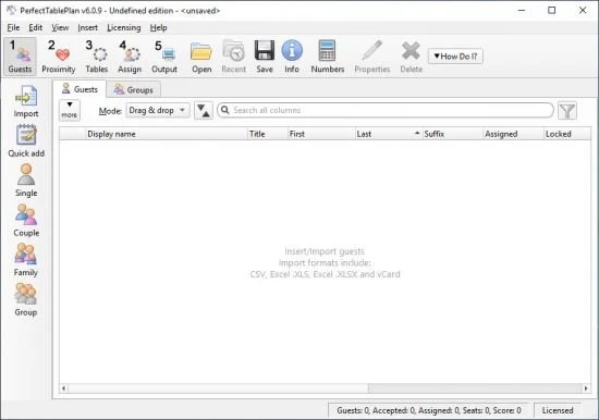 Oryx Digital PerfectTablePlan Professional 7.3.0
