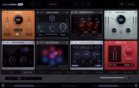 Nuro Audio Blockchain Ultra 1.2.1