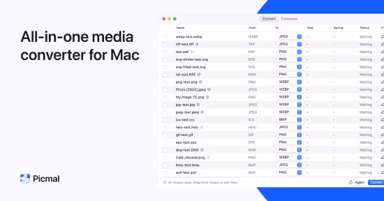 Picmal 1.9.0 MacOS