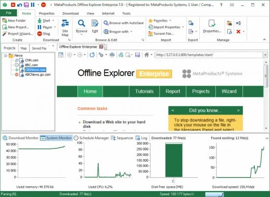 MetaProducts Offline Explorer Enterprise 8.8.0.5016 Multilingual
