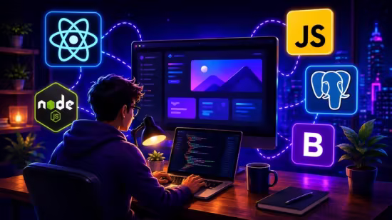 2026全栈开发训练营：HTML/CSS/JS/React/Node.js实战课