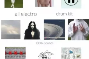 Alnt All Electronic Drum Kit音色库下载：970个Serum 2预设与11.1GB素材
