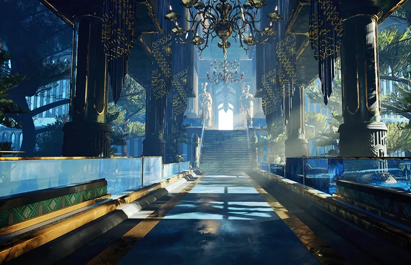 众神之殿宫殿神殿神庙场景 - Temple Of The Gods