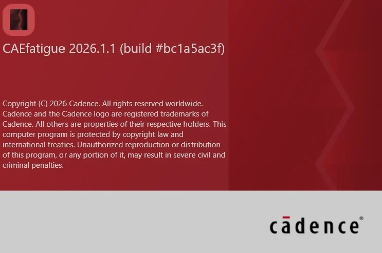 Cadence MSC CAEfatigue 2026.1.1 x64