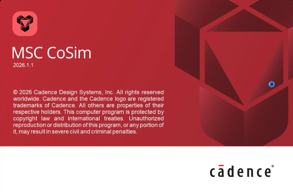 Cadence MSC CoSim 2026.1.1 x64