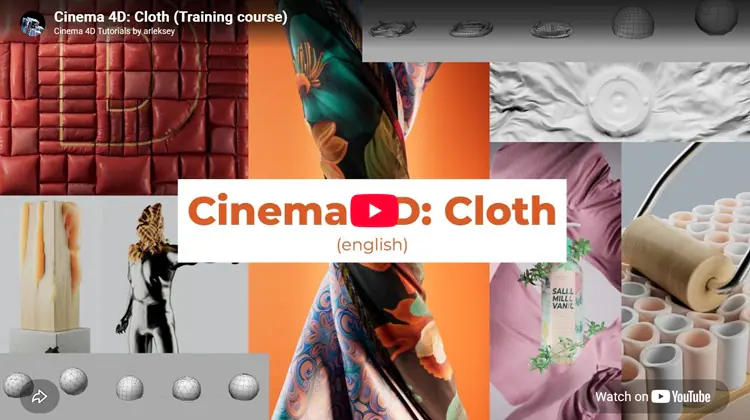 Designar – Cinema 4D Cloth Training