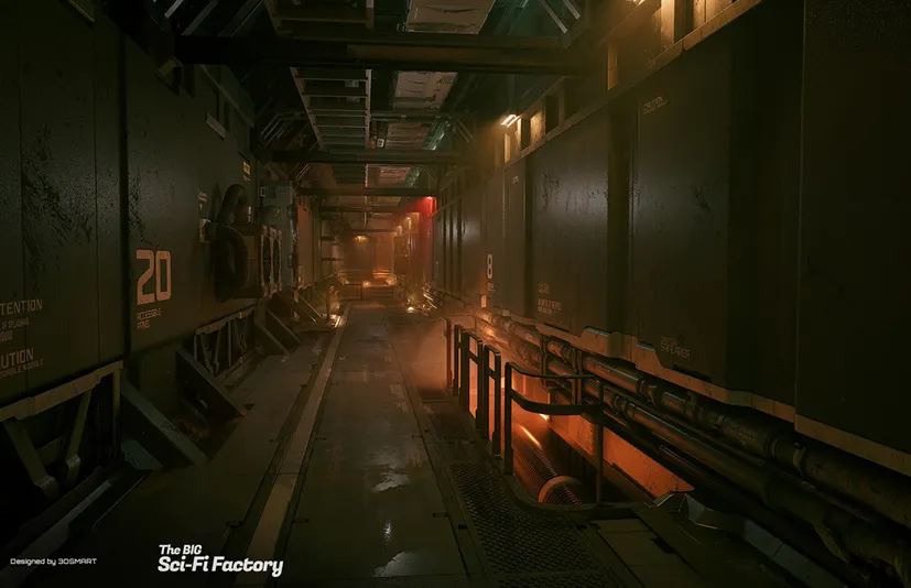 模块化科幻工厂 - Modular Sci-Fi Factory