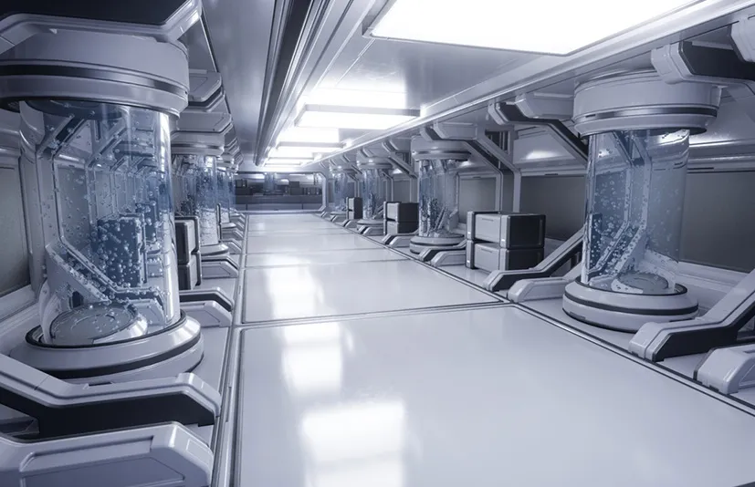 科幻内饰场景 - Sci-Fi Interior 04