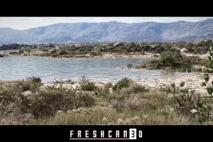 灌木景观环境（干旱平原景观） – Shrubland Landscape Environment ( Landscape , Arid Landscape , Plain Landscape )