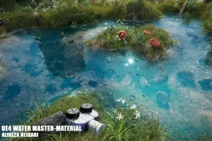 终极水着色器UE4/5-Ultimate Water Shader UE4 and 5