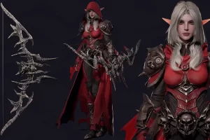 死亡弓箭手女孩莫甘娜 – Death Archer Girl Morgana