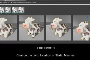 静态网格体的简易轴心工具 – Easy Pivot Tool for Static Meshes