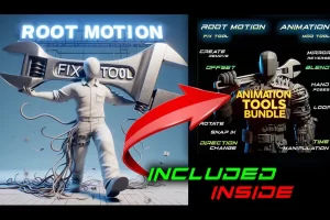 动作捕捉动画根运动清理与修复工具 – Root Motion Fix Tool