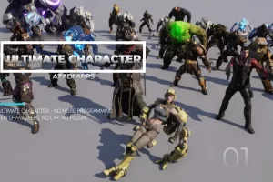 高级人物角色AI玩家蓝图 – Ultimate Character