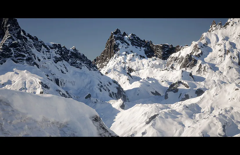 写实山脉雪山 - Frostholm Mountains Realistic