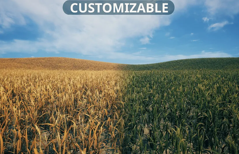 麦田 - Nanite Foliage - Wheat Field