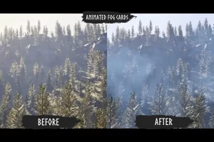烟雾与雾视觉特效 – Smoke & Fog VFX (Smoke, Smoke VFX, Smoke Niagara, Dust, Fog)