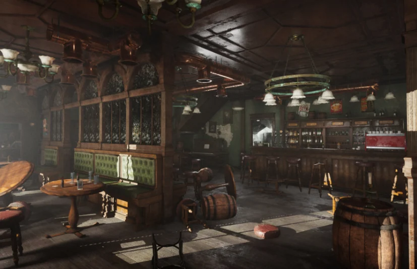 废弃爱尔兰酒吧 - Abandoned Irish Pub