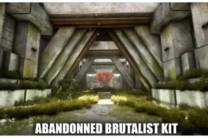 废弃粗野风格套件 – Abandonned Brutalist Kit
