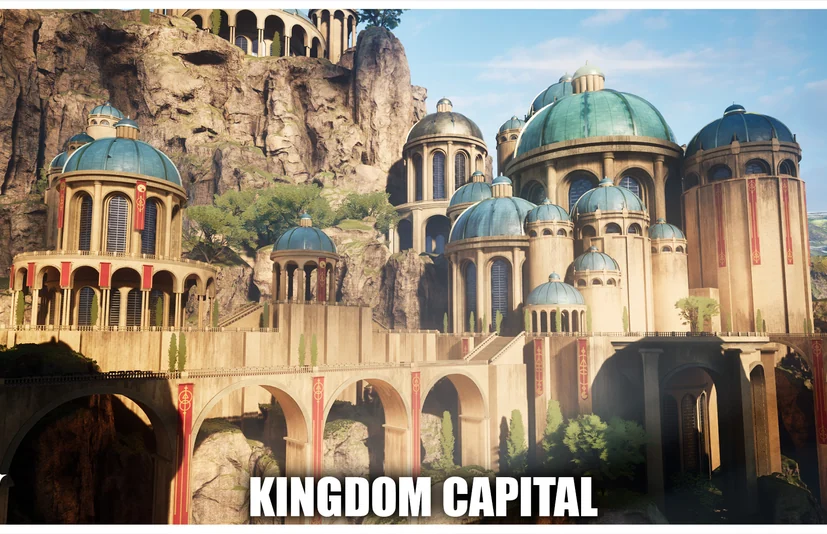 奇幻王国都城套件 - Fantasy Kingdom Capital Kit