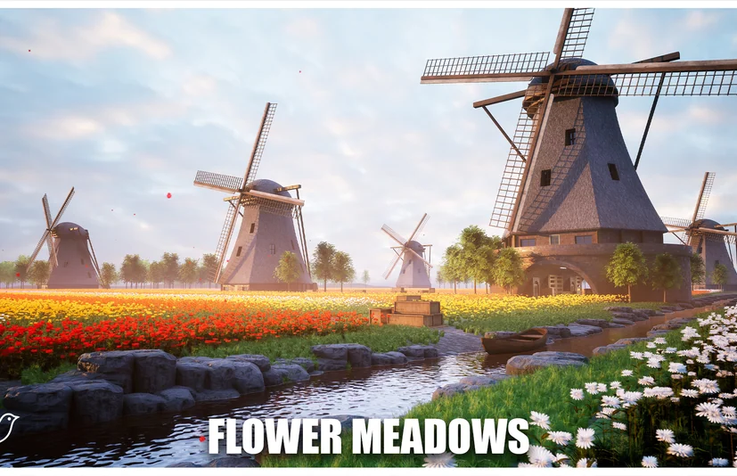 Flower Meadows 花海环境包 - Flower Meadows