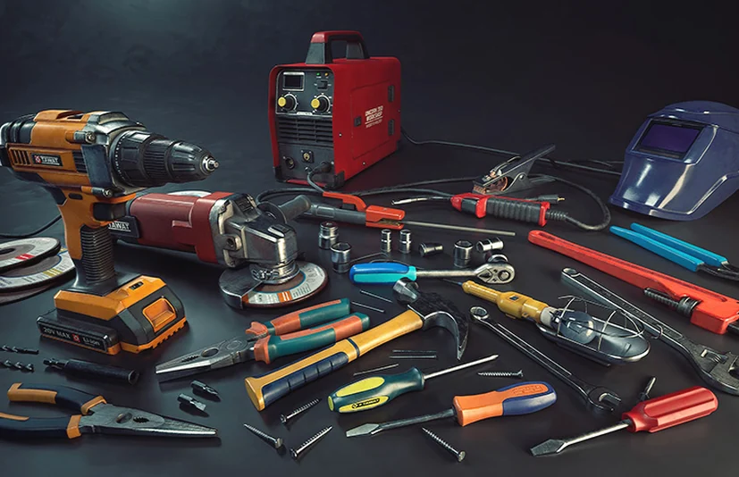 车库工具道具 - Garage Tools Props