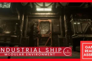 工业货船 UE5 资产包 – Industrial Ship