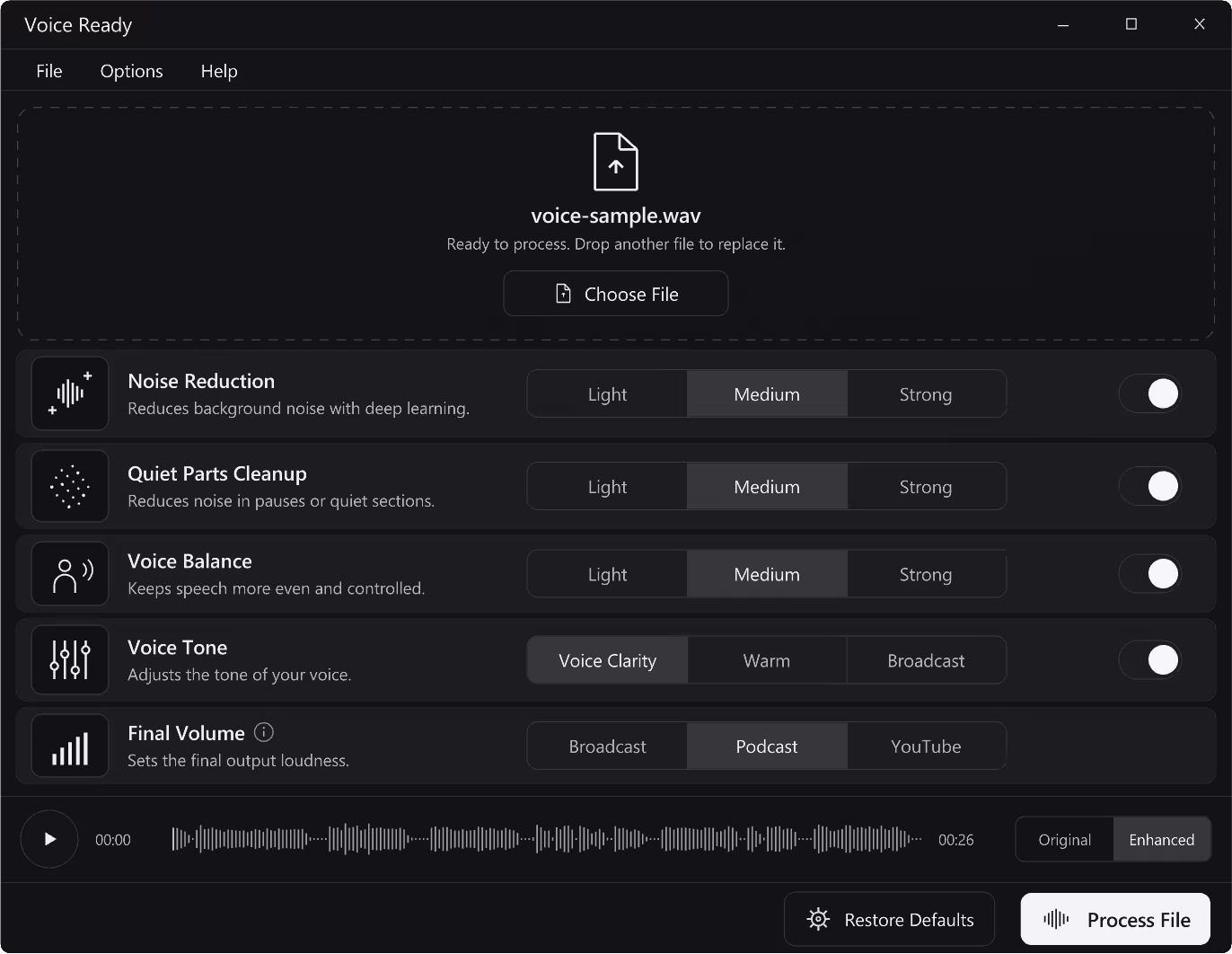 Voice Ready 1.0.2