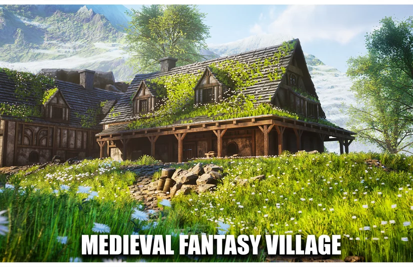 中世纪奇幻村落 - Medieval Fantasy Village