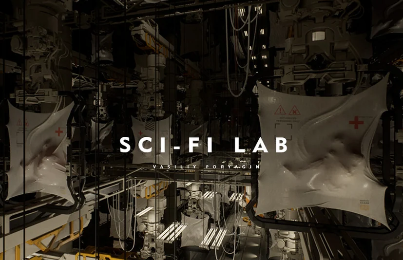 科幻实验室环境 - Sci-fi Laboratory Environment