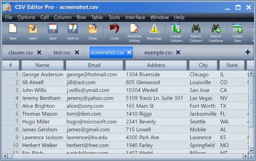 Gammadyne CSV Editor Pro 34.0