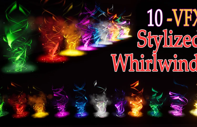 风格化旋风 - Stylized Whirlwinds