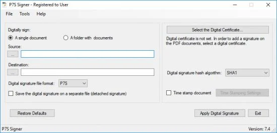 P7S Signer 10.3