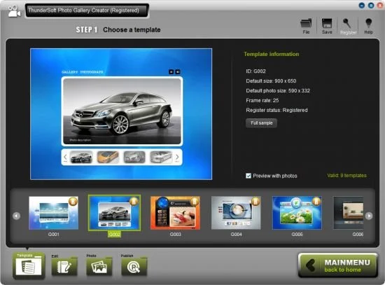 ThunderSoft Photo Gallery Creator 4.7.1 Multilingual